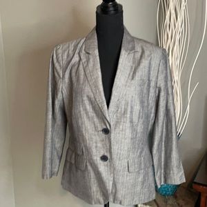 Banana Republic Linen Blend Suit Jacket